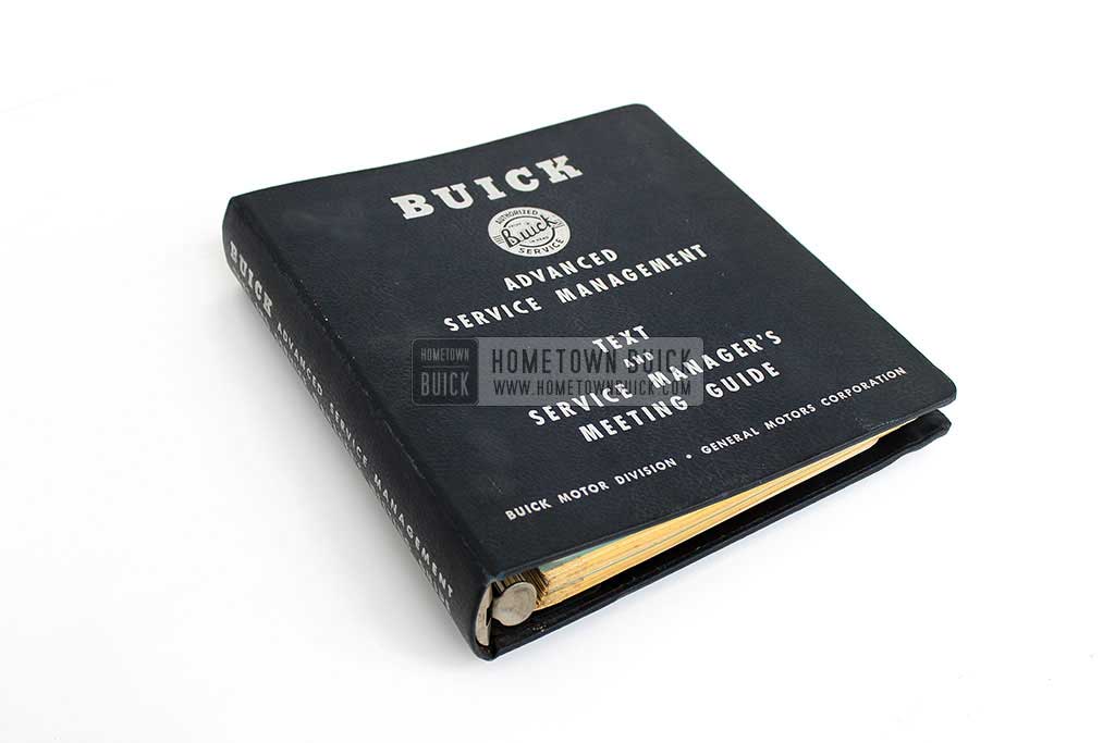 1950 Buick Advanced Service Management Book 01