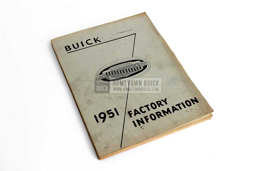1951 Buick Factory Information Book 01