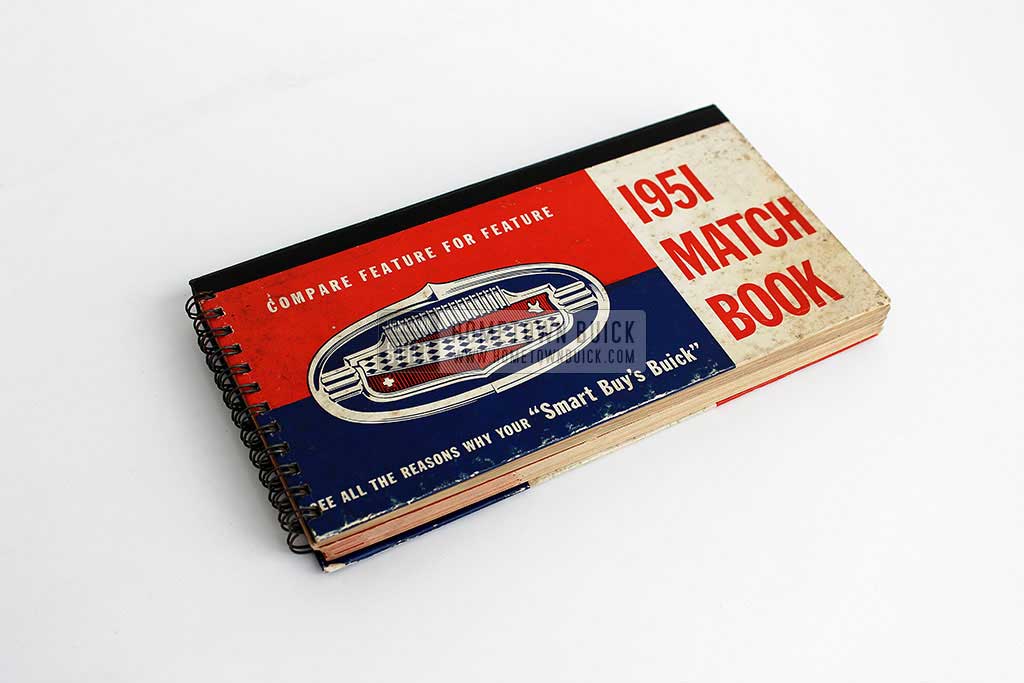 1951 Buick Match Book 01