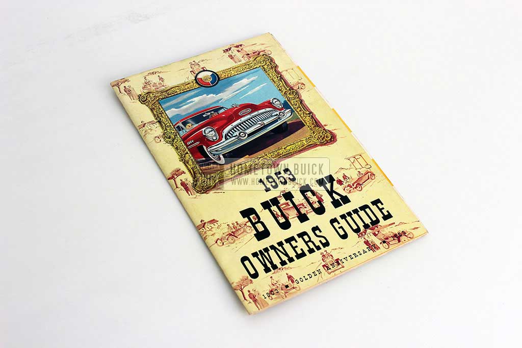 1953 Buick Owners Manual 01