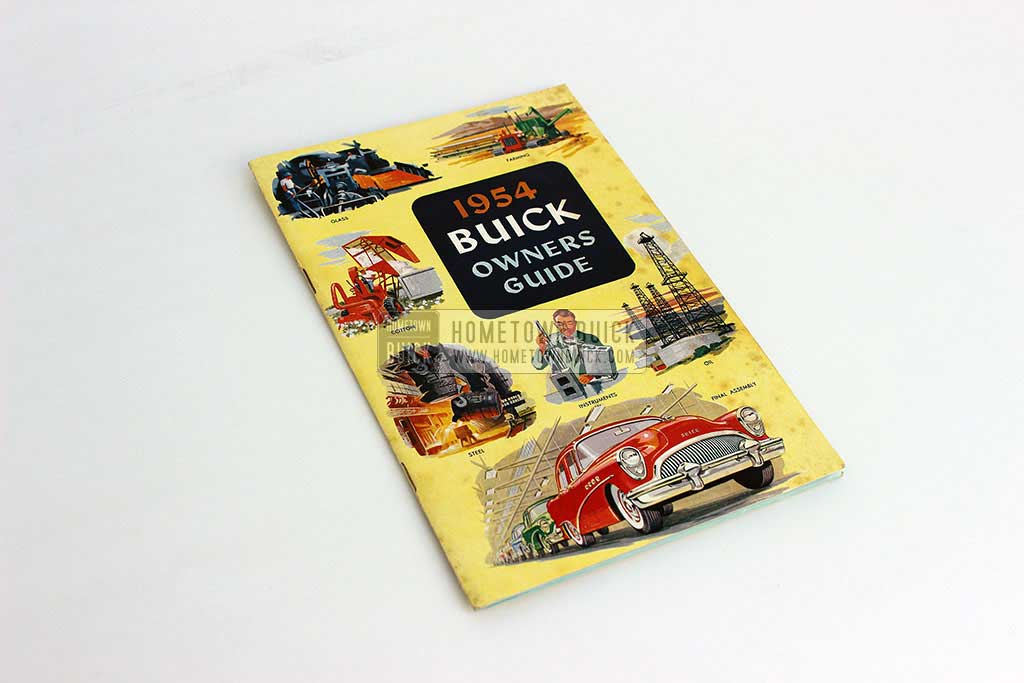 1954 Buick Owners Manual 01