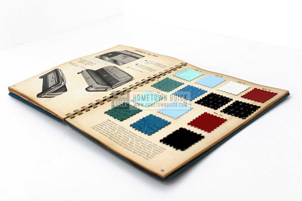 1956 Buick Colors & Fabrics Book 09