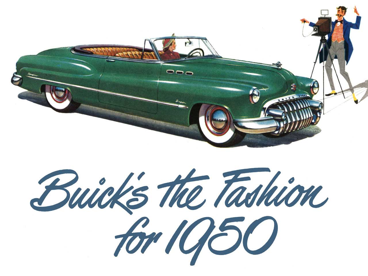 1950 Buick - Buicks the Fashion for 1950