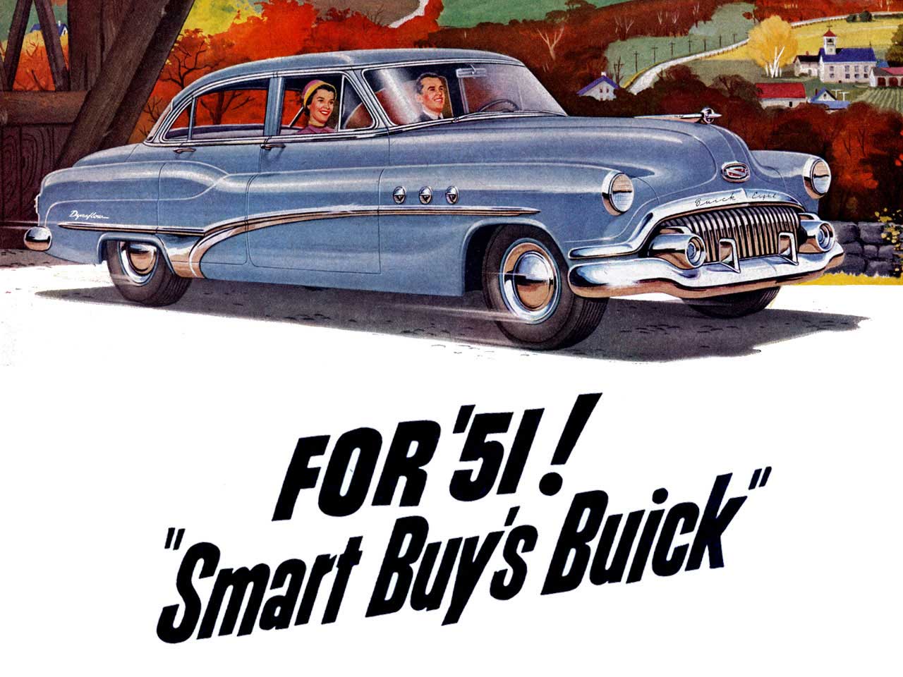 1951 Buick - For 51 Smart Buys Buick