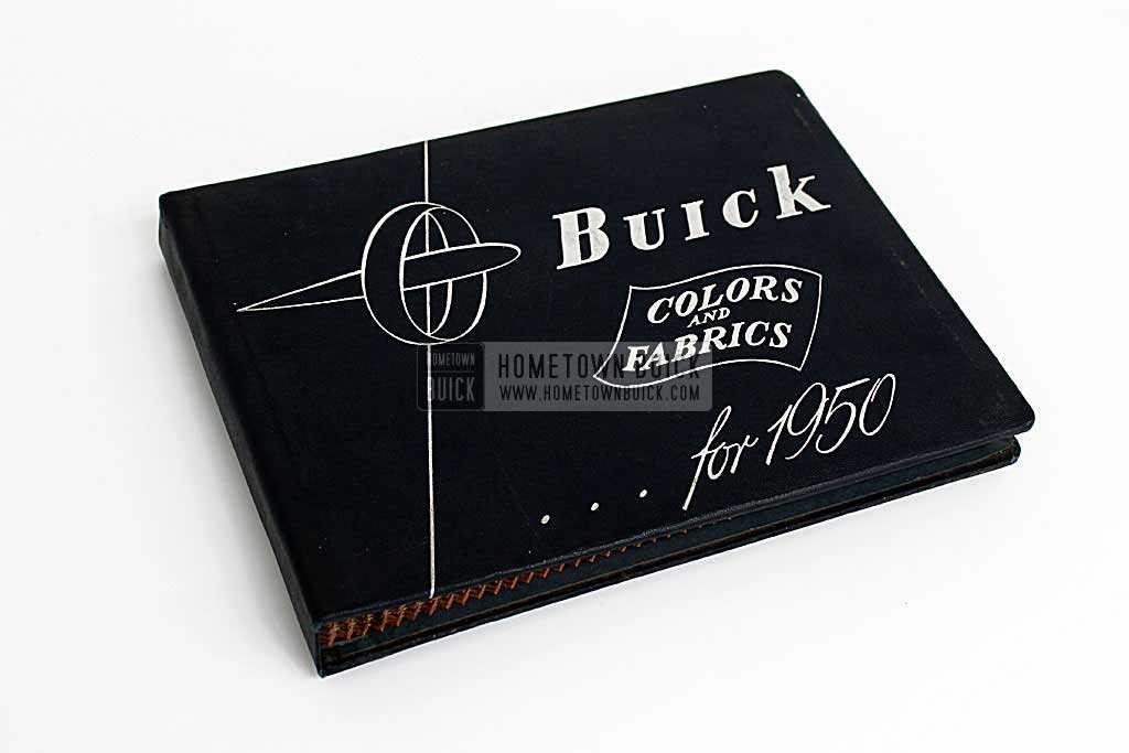 1950 Buick Colors & Fabrics Book 01