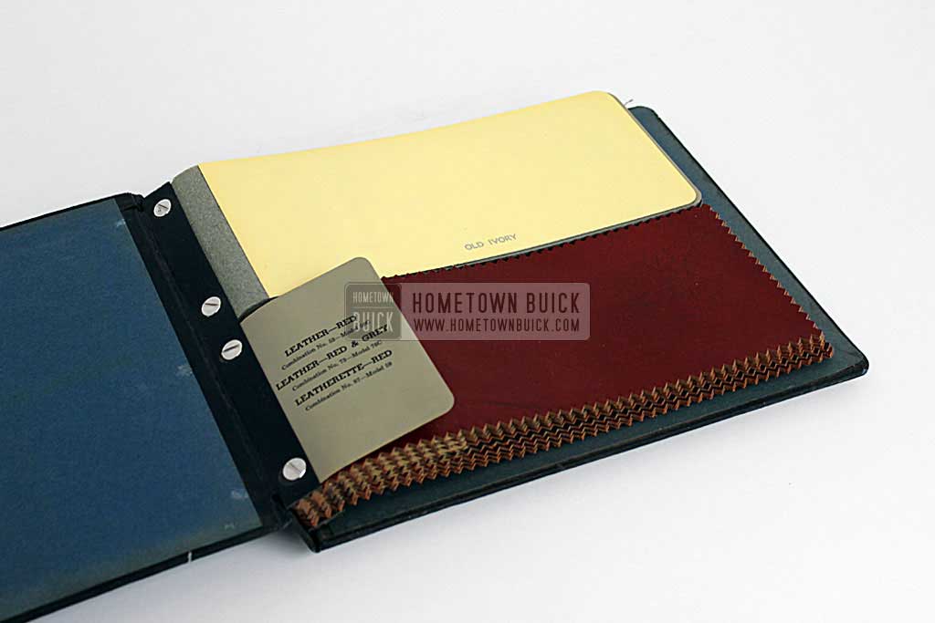 1950 Buick Colors & Fabrics Book 03