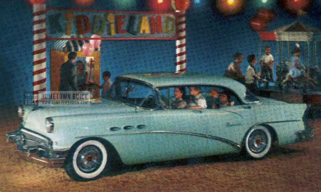 1956 Buick 63 Century 4-Door Riviera 