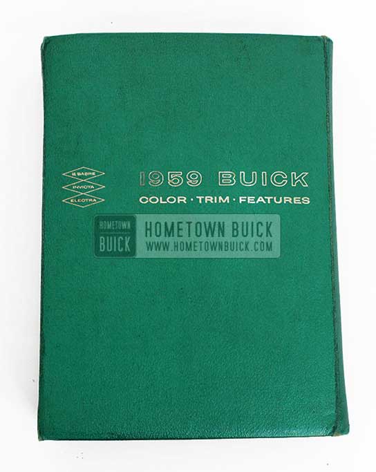 1959 Buick Showroom Album & Trim Book 02 Vertical