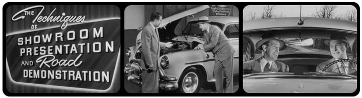 1952 Buick DVD - The Techniques of Showroom Presentation and Road Demonstration