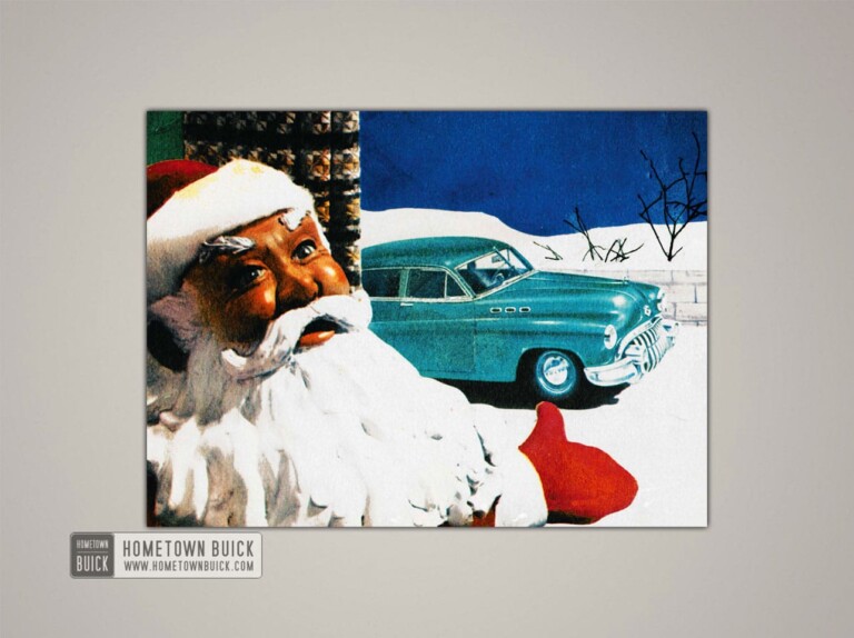 1950 Buick Christmas Card