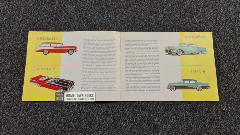 1956 Buick GM Body by Fisher Brochure (ORIGINAL) - Image 3