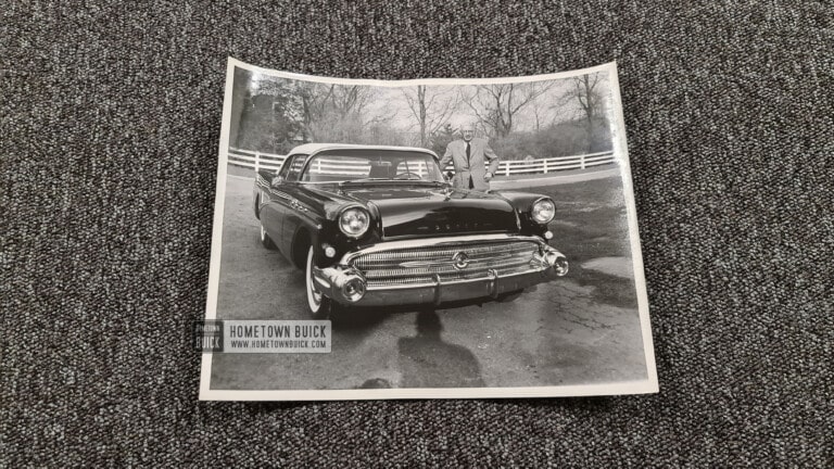 1957 Buick Convertible with Owner Photo (ORIGINAL)