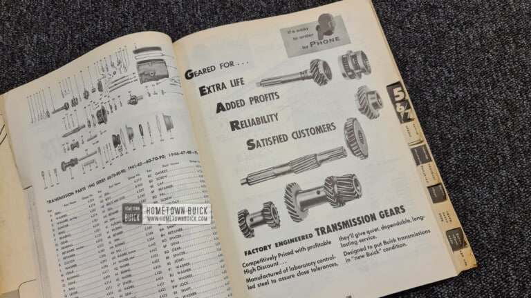 1957 Buick Wholesale Parts Guide (ORIGINAL) - Image 8