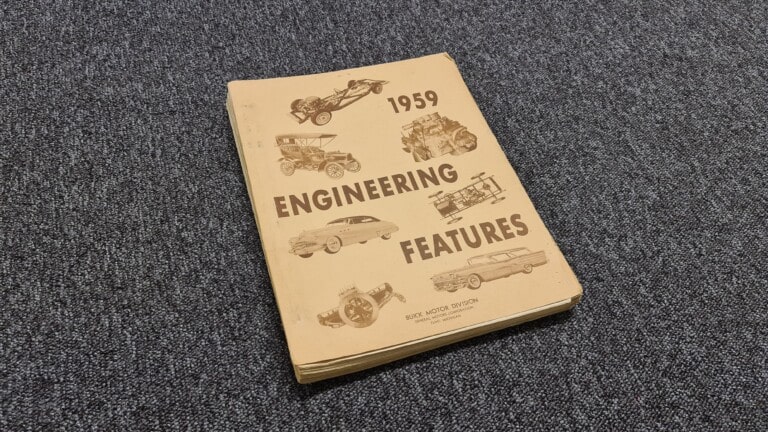 1959 Buick Engineering Information (ORIGINAL)