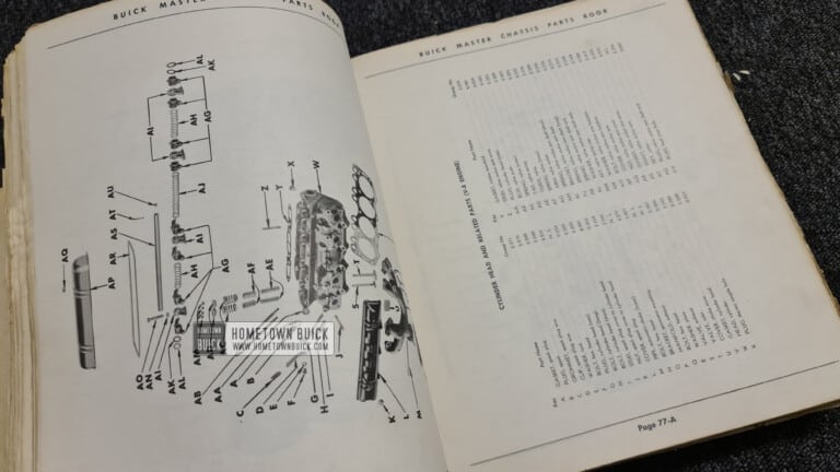 1959 Buick Master Chassis Parts Book - 1936 to 1958 (ORIGINAL) - Image 6